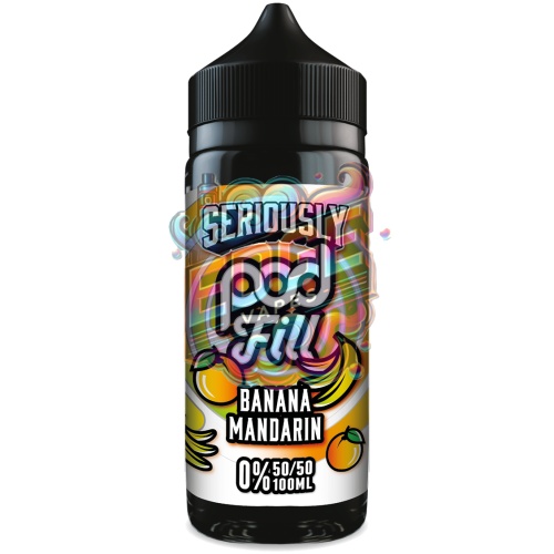 Banana Mandarin Seriously PodFill 100ml Large