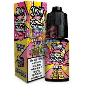 Doozy Temptations Banana Split Nic Salt E-Liquid