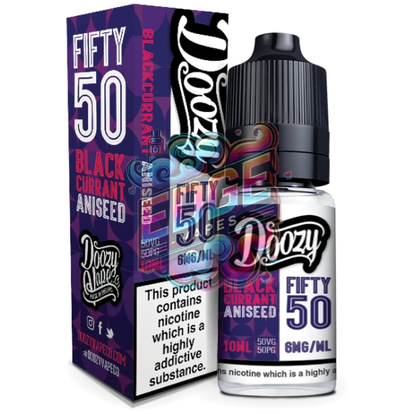 Blackcurrant Aniseed Doozy Fifty-50 10ml