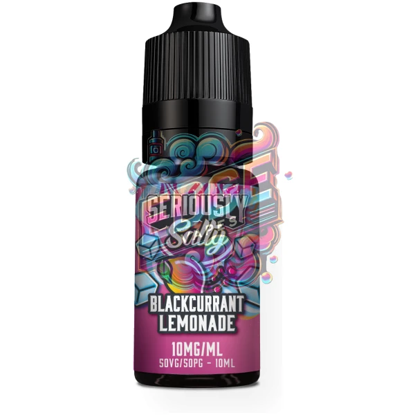 Blackcurrant Lemonade - Seriously Salty 10ml Bottle 10mg