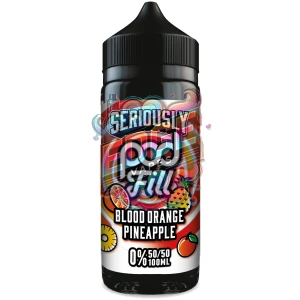 Seriously Pod Fill Blood Orange Pineapple E-liquid Shortfill