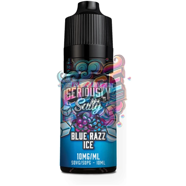 Blue Razz Ice - Seriously Salty 10ml Bottle 5mg