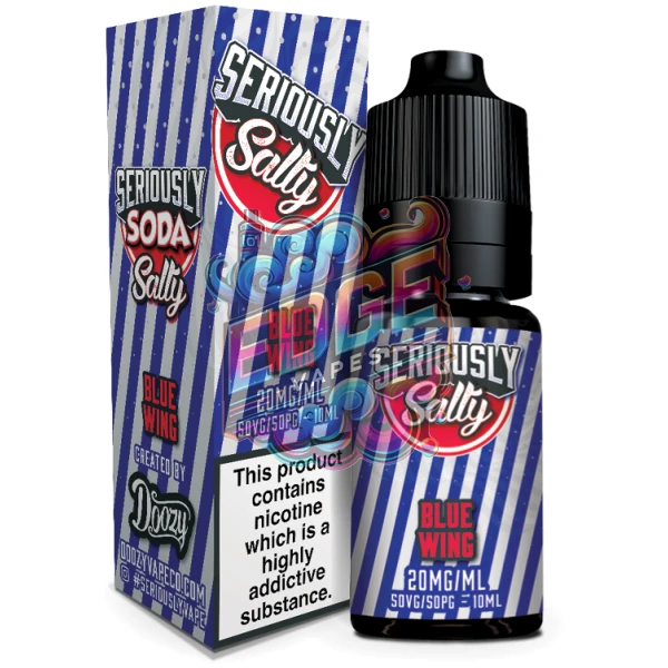 Blue Wing Seriously Salty - Soda 10ml Bottle & Box