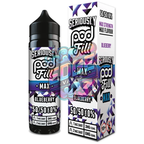 Blueberry - Seriously PodFill Max 40ml Bottle & Box Large