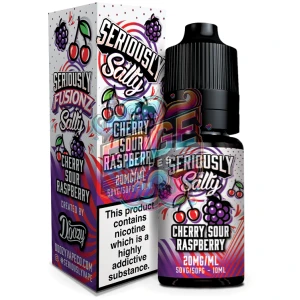 Seriously Fusionz Salty Cherry Sour Raspberry Nic Salt E-liquid