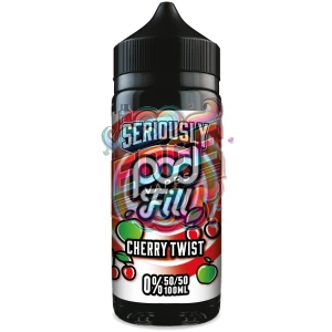 Seriously Pod Fill Cherry Twist E-liquid Shortfill