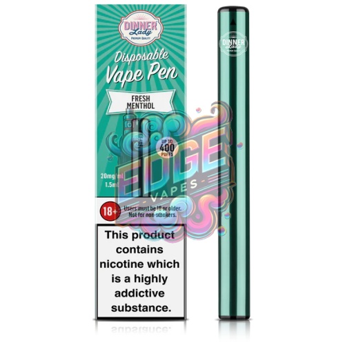 Dinner Lady Fresh Menthol Disposable Vape Pen