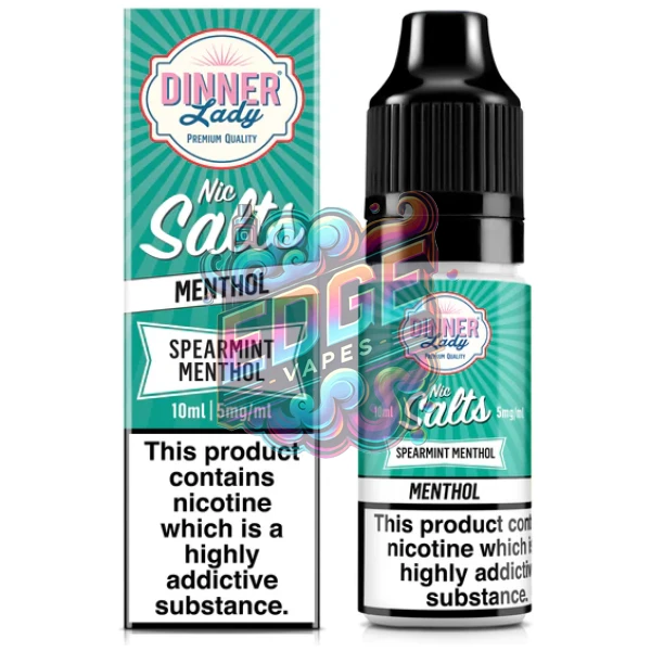 Spearmint Menthol Nic Salts 50:50 10ml E-Liquid