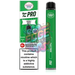 Dinner Lady Double Apple Disposable Vape Pen Pro