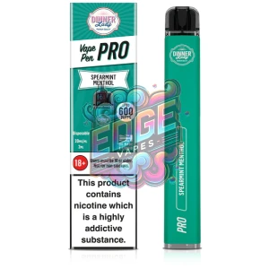 Dinner Lady Spearmint Menthol Disposable Vape Pen Pro