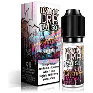 Double Drip Cherry Bakewell 50/50 E-Liquid 10ml