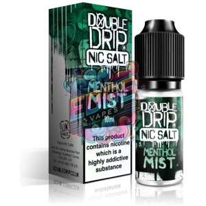 Double Drip Menthol Mist Nic Salt E-Liquid 10ml