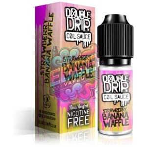 Double Drip Strawberry Banana Waffle High-VG E-Liquid 10ml