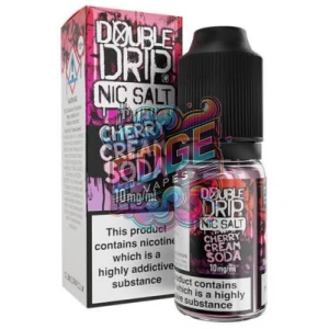 Double Drip Cherry Cream Soda Nic Salt E-Liquid 10ml