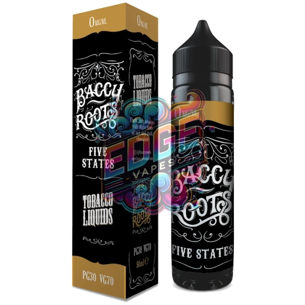 FIVE STATES Baccy Roots Nic Shot & Box Large - 0 HiVG