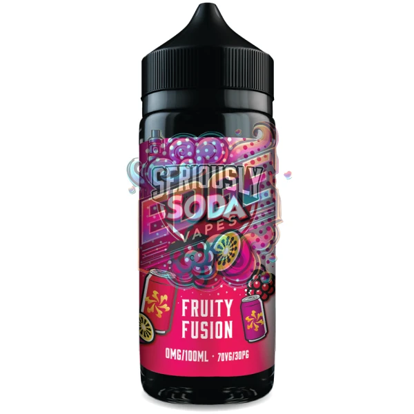 Fruity Fusion Seriously Soda 100ml Bottle