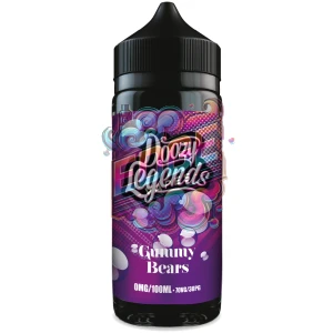 Doozy Legends Gummy Bears 100ml E-Liquid Shortfill