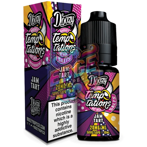 Jam Tart Doozy Temptations - Salts 10ml Bottle & Box