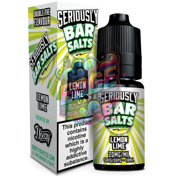 Lemon Lime Seriously Bar Salts 10ml Large