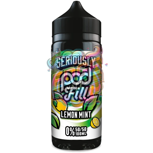 Lemon Mint Seriously PodFill 100ml Large