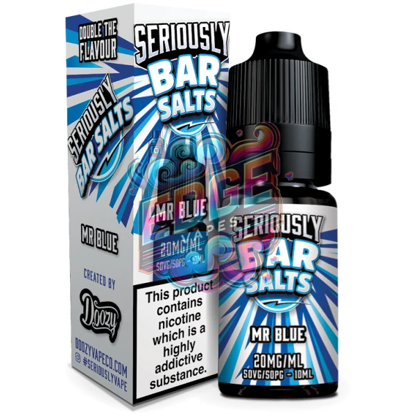 Mr Blue Seriously Bar Salts 10ml Large