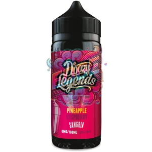 Doozy Legends Pineapple Raspberry Sangria 100ml E-Liquid Shortfill