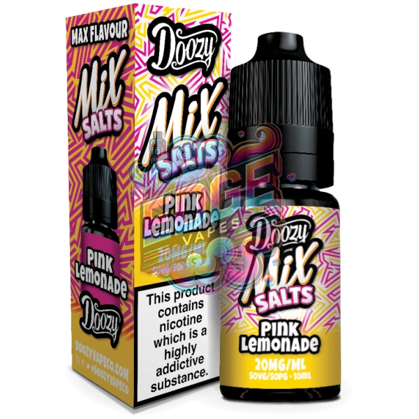 Pink Lemonade Doozy Mix Salts 10ml Large
