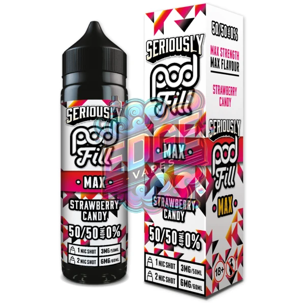 Strawberry Candy - Seriously PodFill Max 40ml Bottle & Box Large