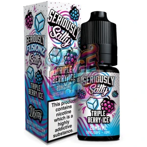 Seriously Fusionz Salty Triple Berry Ice Nic Salt E-liquid