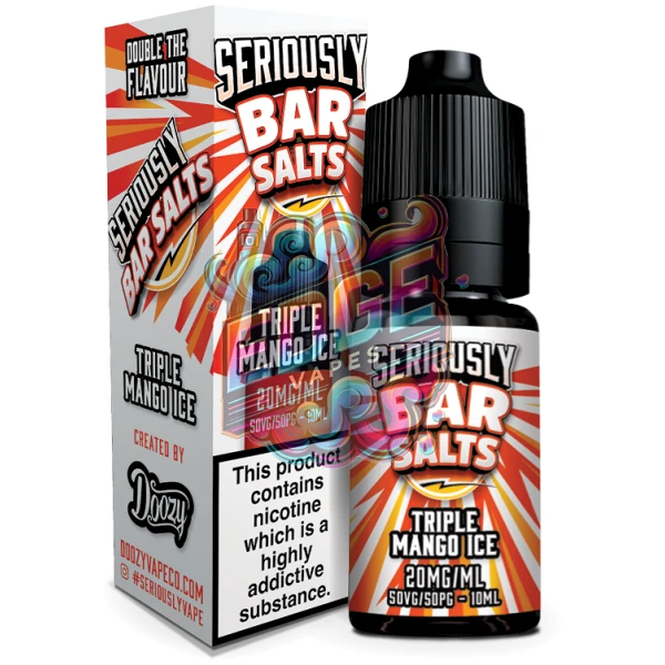 Triple Mango Ice Seriously Bar Salts 10ml Large