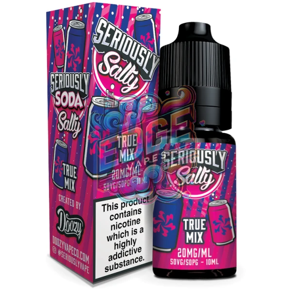 True Mix Seriously Salty - Soda 10ml Bottle & Box Large