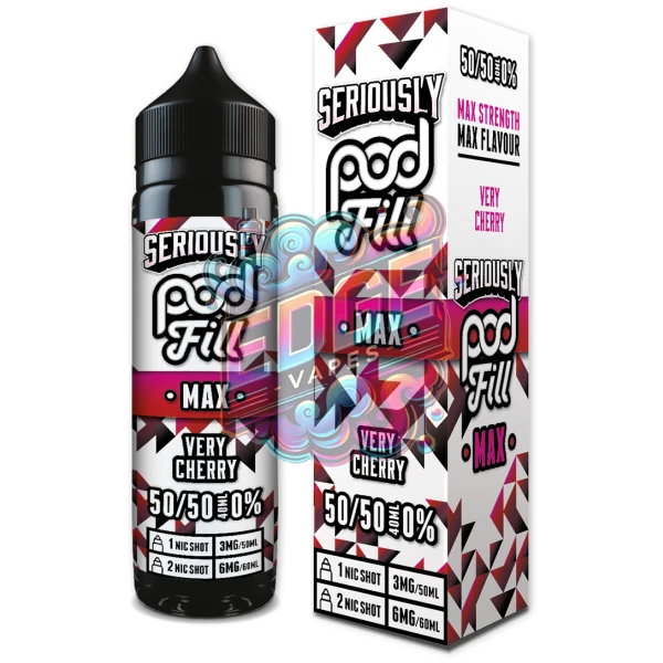 Very Cherry - Seriously PodFill Max 40ml Bottle & Box Large