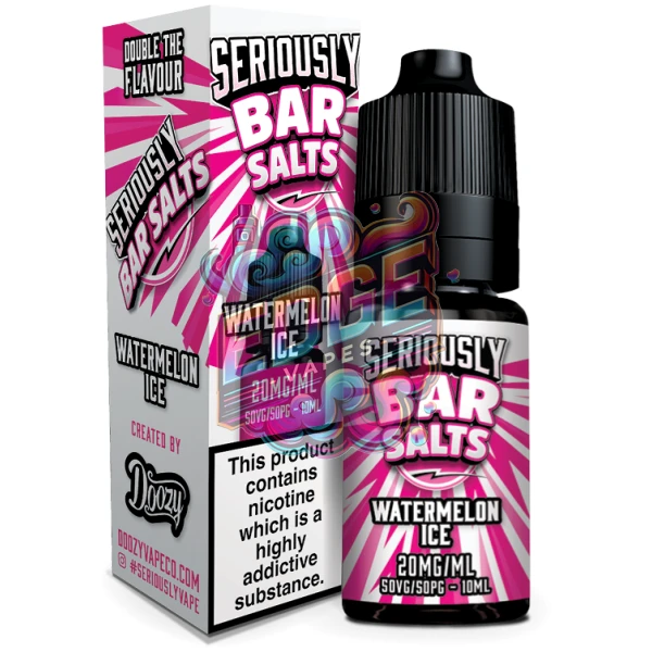 Watermelon Ice Seriously Bar Salts 10ml Large
