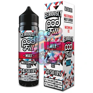 Seriously Pod Fill Max Watermelon Ice E-liquid Shortfill
