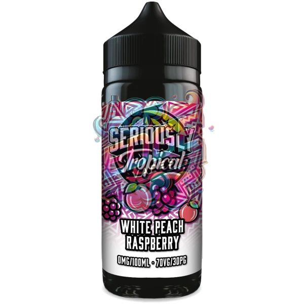 White Peach Raspberry Seriously Tropical 100ml Large