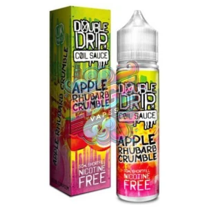 Double Drip Apple Rhubarb Crumble Shortfill E-Liquid