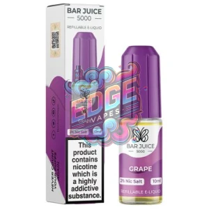 Bar Juice 5000 Grape 10ml Nic Salt E-Liquid