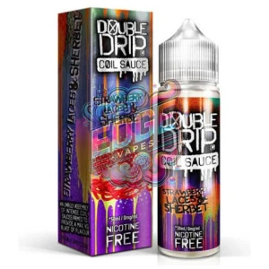 Double Drip Strawberry Laces & Sherbet Short Fill E-Liquid 50ml