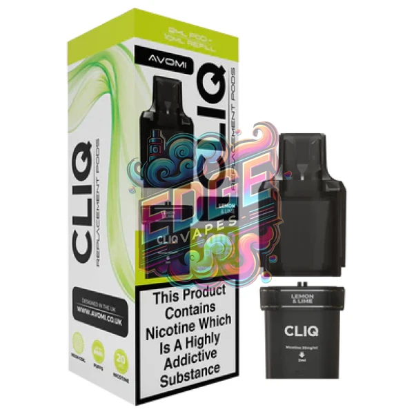 Lemon & Lime Avomi Cliq 6000 Puff Refill Pack