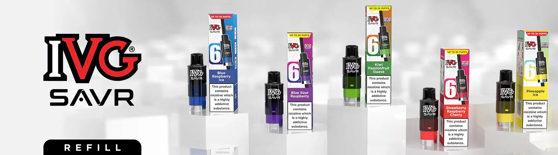 IVG SAVR PODS Banner